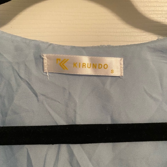 Kirundo Baby Blue Long Sleeve Dress (small) - Picture 4 of 5